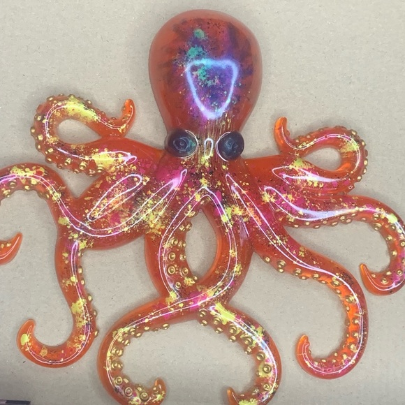 Large custom octopus wall decor. - Picture 3 of 7